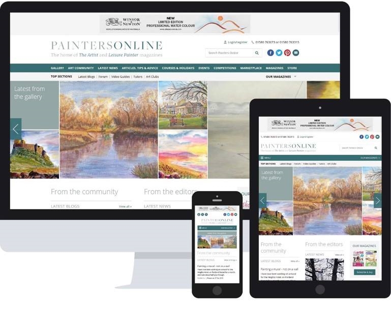 Website launched for Painters Online