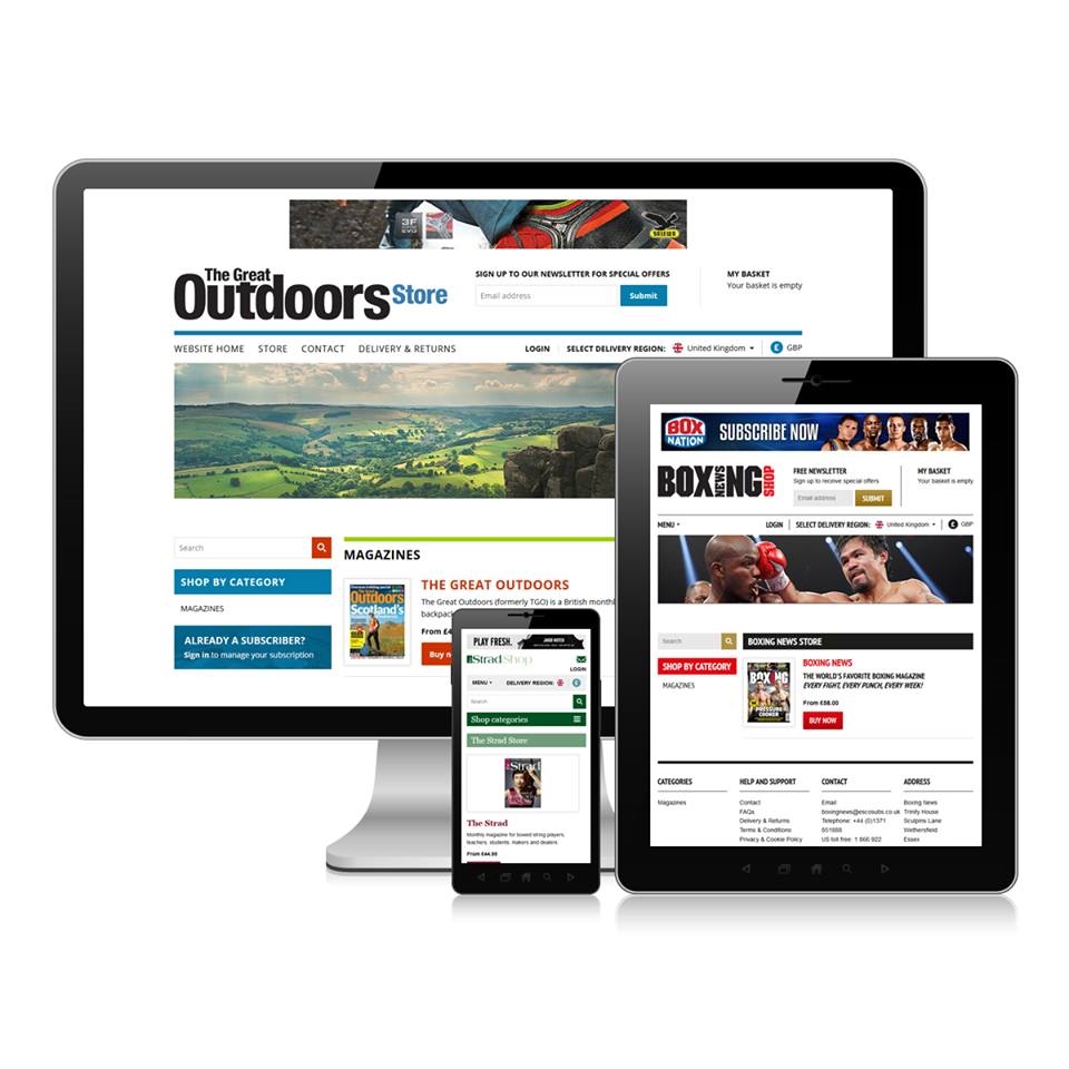eCommerce site launched for Newsquest Specialist Media