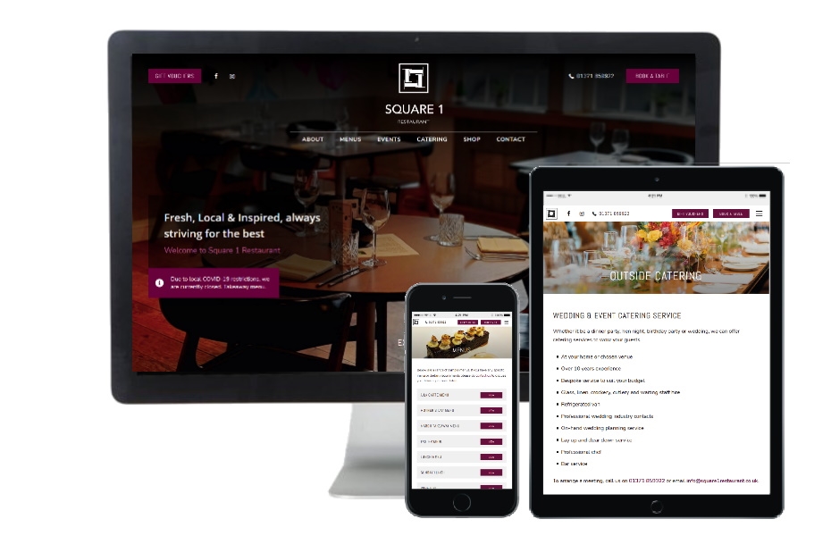 ESco Launches New Website for Local Restaurant, Square 1
