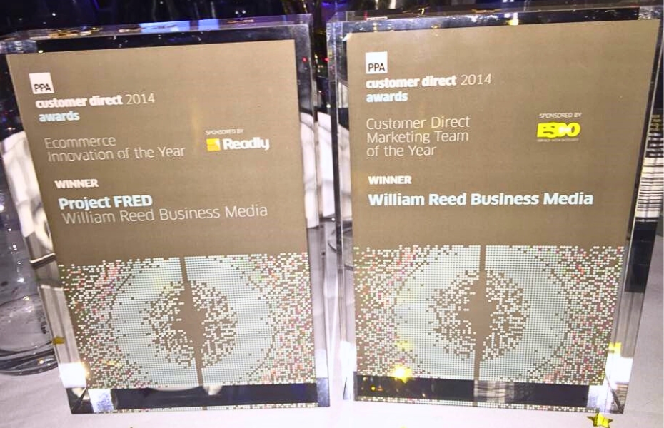 Congratulations to William Reed for winning two PPA Awards